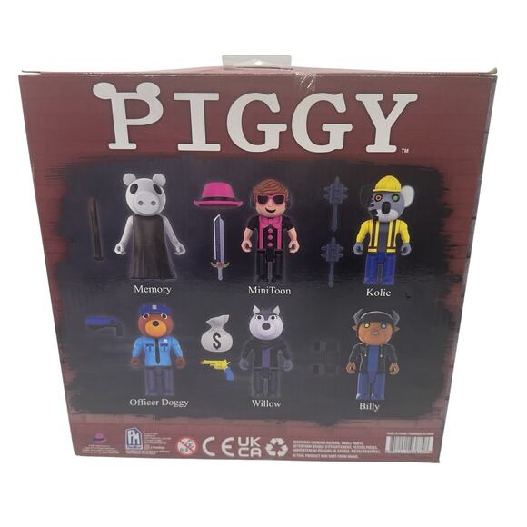 Piggy Series 2 Action Figures 6-Pack NIB Roblox MiniToon Willow Memory - Picture 2 of 2